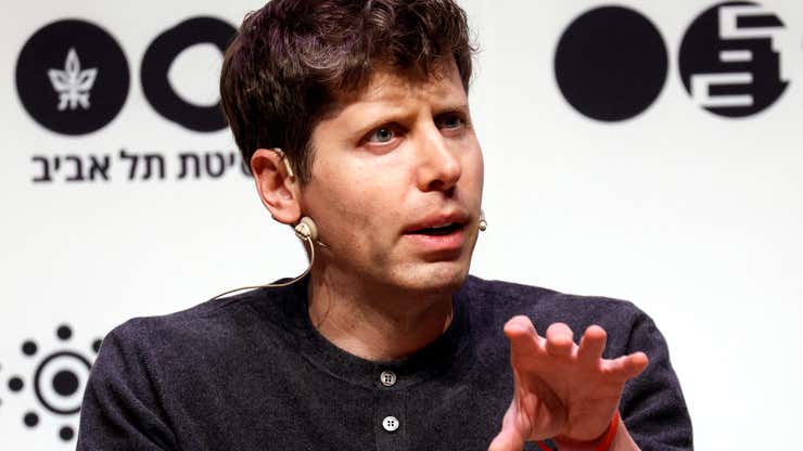 Image for Sam Altman is already nervous about what AI might do in elections