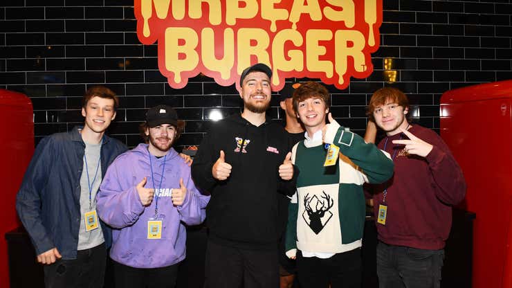 Image for After MrBeast sued his burger company, the company is suing him back—for $100 million